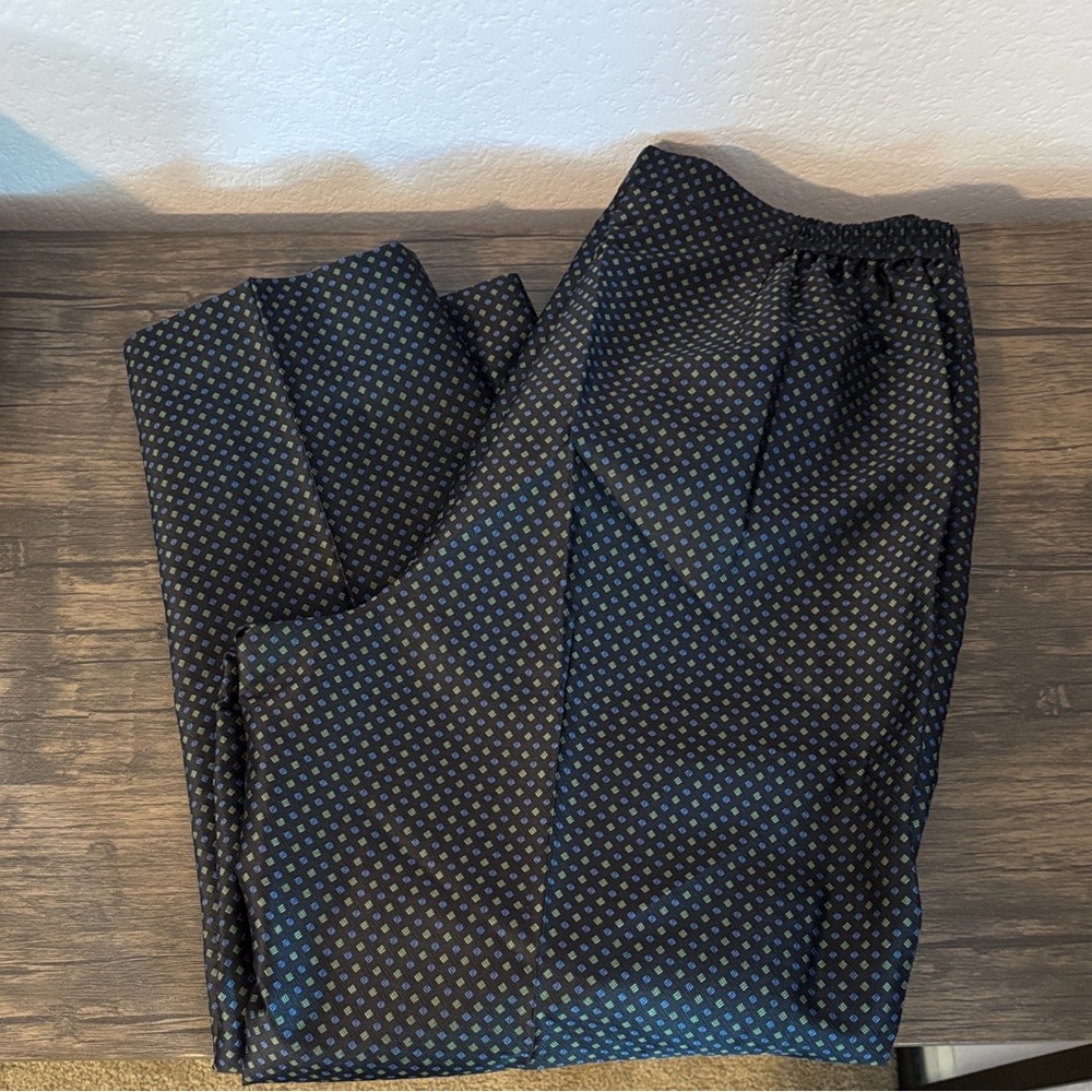 women’s petites silk pants size 16W